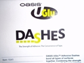 DASHES-OASIS UGLU ADHESIVE DASHES 1/2"X5/8" 1000/ROLL 